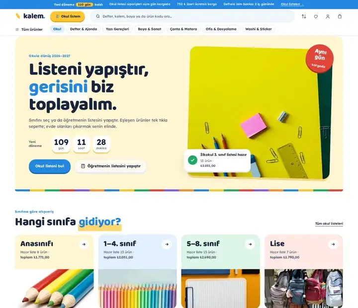 Kalem teması, bilgisayarda