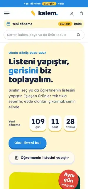 Kalem teması, telefonda