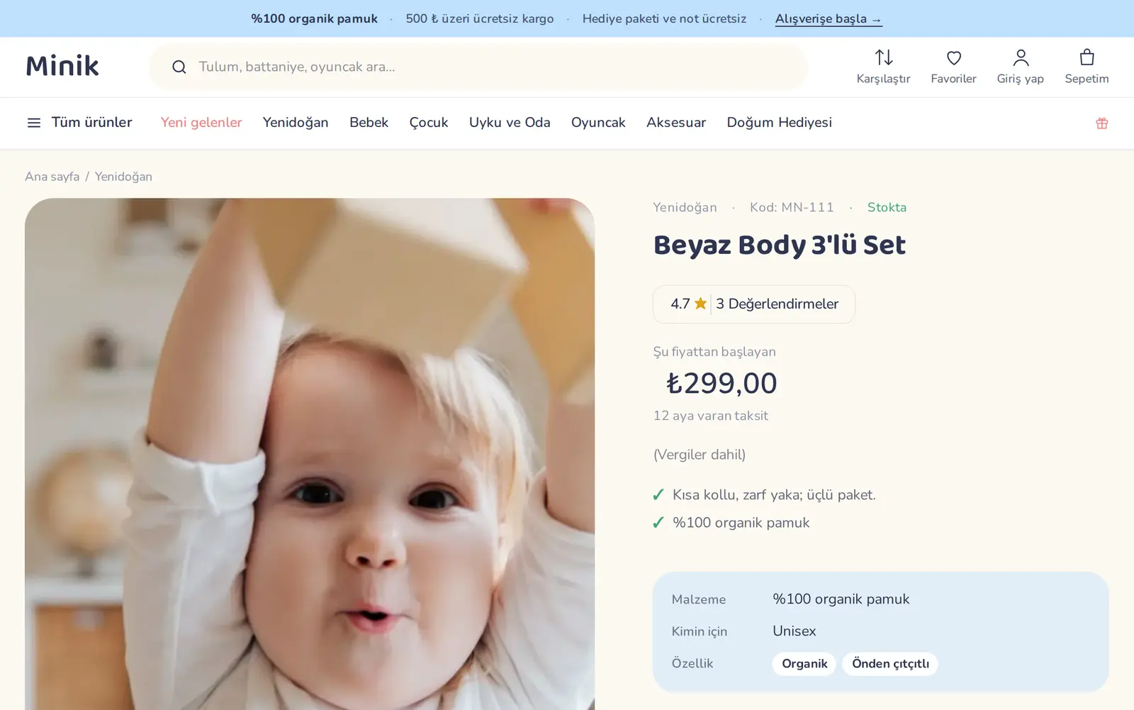 Minik teması: beden düğmelerinde boy
